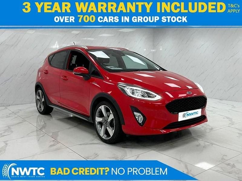Red Used 2019 Ford Fiesta Active Hatchback | £8,095 (Good price) - Image 1/4