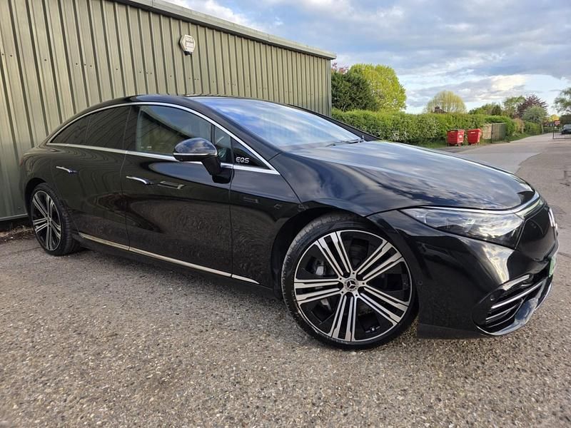 Used Mercedes EQS450+ Exclusive Luxury 244 kW (333 HP) 2022 Black Sedan