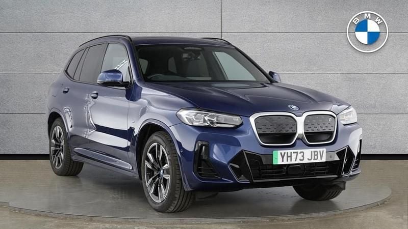 Blue Used 2023 BMW iX3 M Sport SUV | £35,499 (Fair price) - Image 1/4