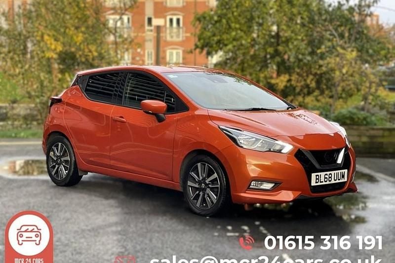 Orange Used 2018 Nissan Micra N-Connecta Hatchback | £7,475 (Fair price) - Image 1/1
