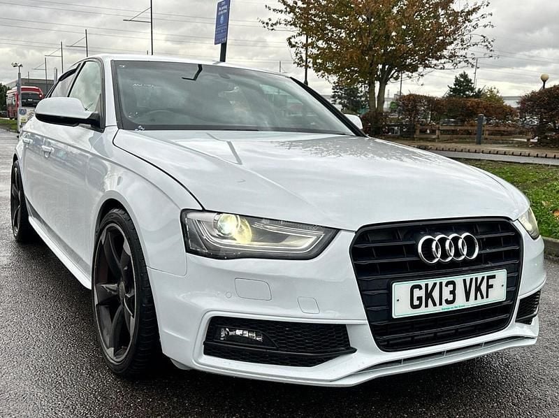 White Used 2013 Audi A4 Black Edition Sedan | £5,495 (Good price) - Image 1/4