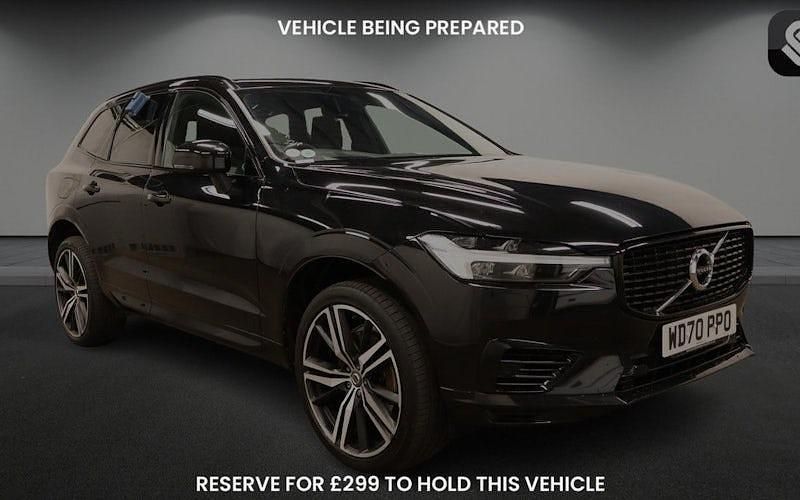 Onyx black Used 2021 Volvo XC60 R-Design Pro SUV | £25,700 (Super price) - Image 1/4