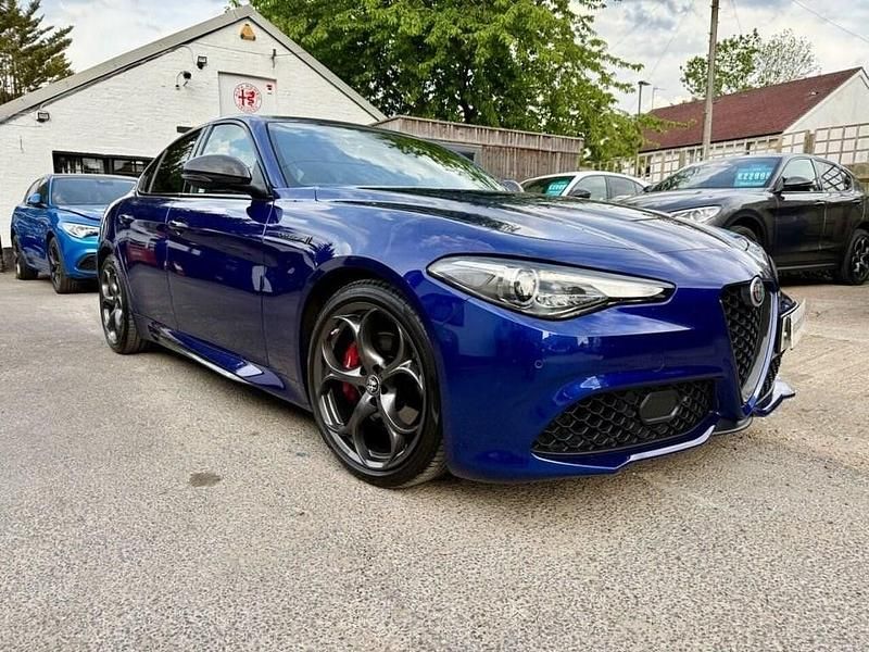 Used Alfa Romeo Giulia Saloon Ti 280 HP (205 kW) 2019 Blue Sedan