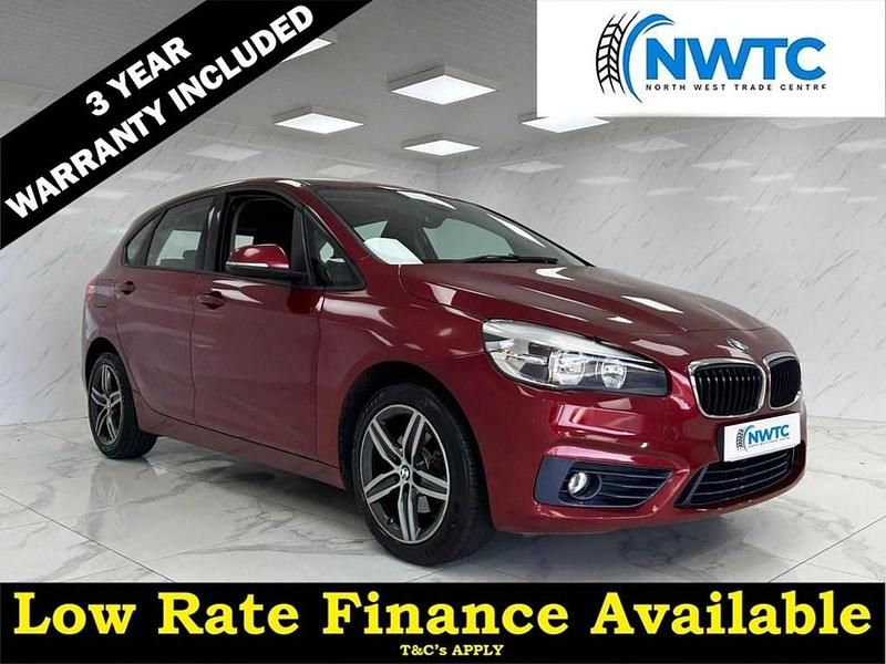 Red Used 2017 BMW 218 Sport Line Hatchback | £9,495 (Fair price) - Image 1/4