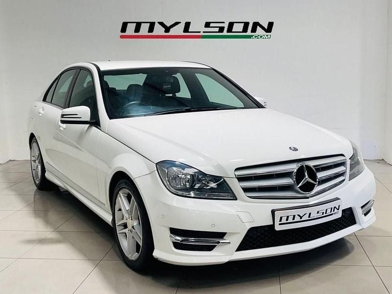 White Used 2013 Mercedes C250 AMG Sedan | £7,000 (Fair price) - Image 1/4