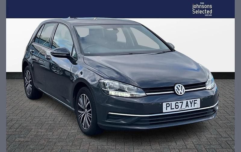 Used VW Golf VII SE 115 HP (84 kW) 2018 Grey Hatchback
