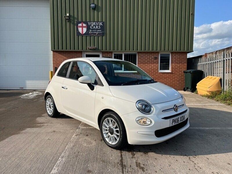 White Used 2016 Fiat 500 Pop Star Hatchback | £4,895 (Fair price) - Image 1/4