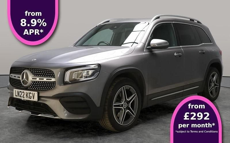 Grey Used 2022 Mercedes GLB200 AMG line SUV | £19,999 (Good price) - Image 1/3