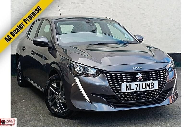 Grey Used 2022 Peugeot 208 Active Premium Hatchback | £10,450 (Fair price) - Image 1/3