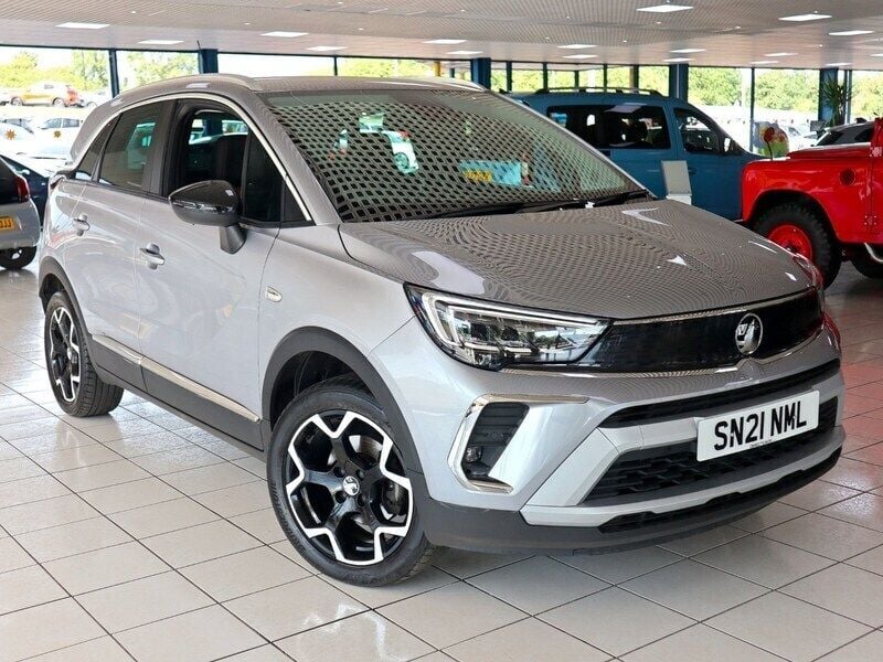 Quartz grey Used 2021 Vauxhall Crossland Ultimate SUV | £13,989 (Fair price) - Image 1/4