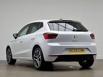 New Seat Ibiza XCELLENCE 115 HP (84 kW) 2025 Metallic  glacial white Hatchback