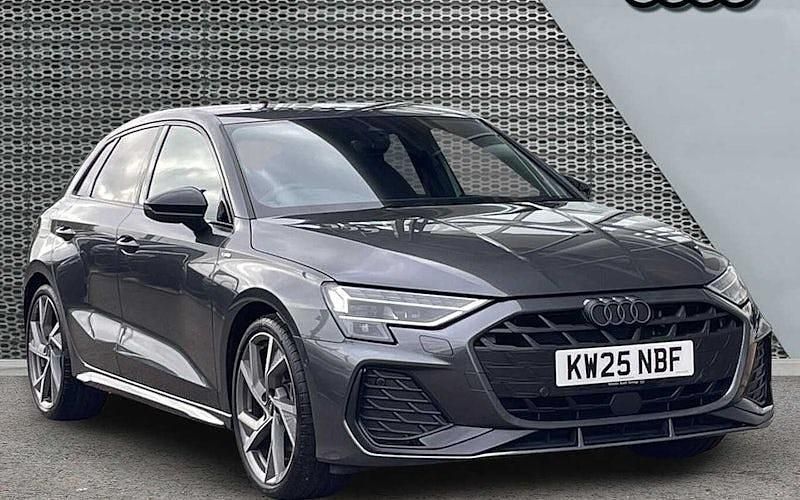 Used 2025 Audi A3 Sportback Black Edition Hatchback | £30,500 - Image 1/4