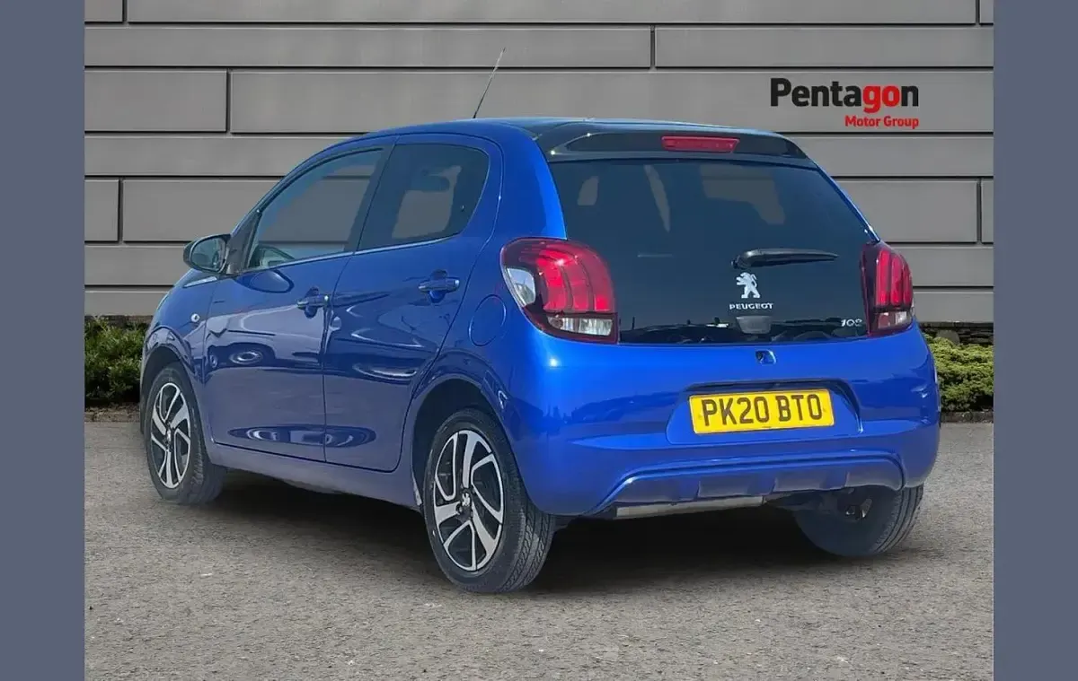 Used Peugeot 108 Allure 71 HP (52 kW) 2020 Blue Hatchback