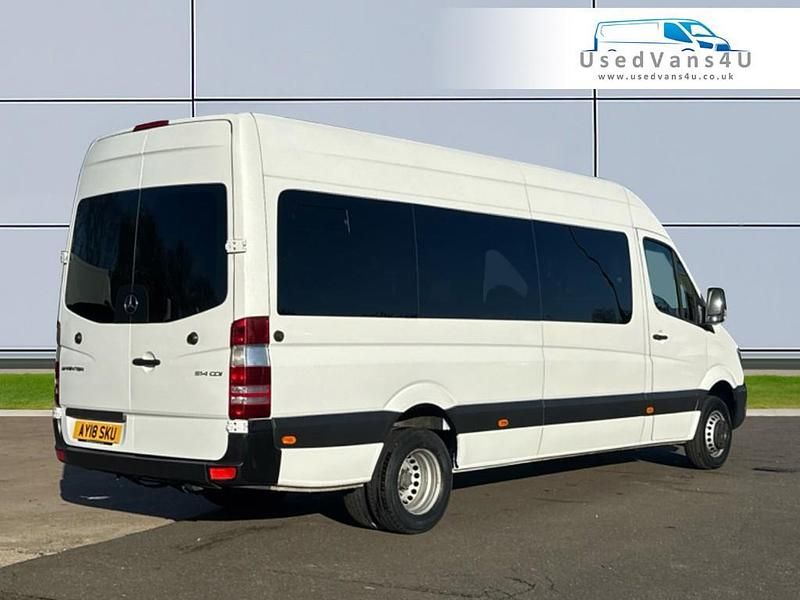 Begagnad Mercedes Sprinter 2018 Vit Van