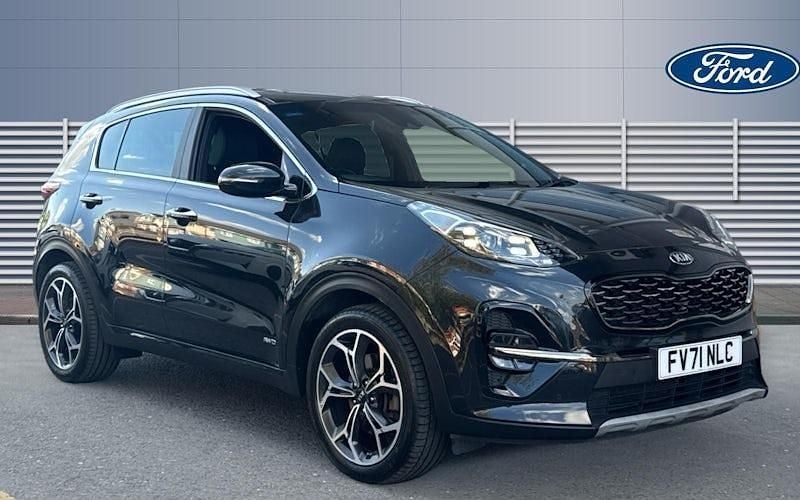 Black Used 2021 Kia Sportage 4 SUV | £17,156 (Good price) - Image 1/4