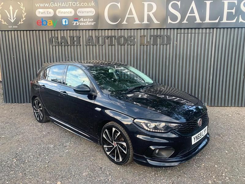 Black Used 2019 Fiat Tipo Sport Hatchback | £9,195 (A bit pricey) - Image 1/4