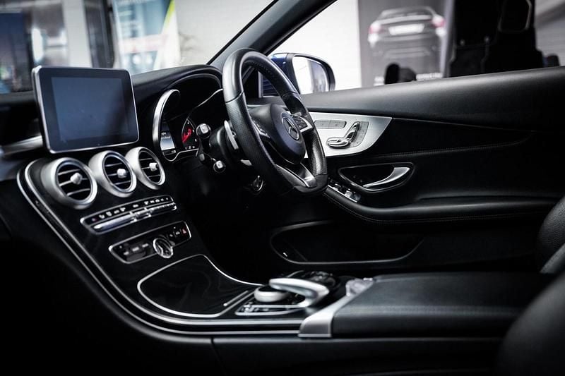 Used Mercedes C250 AMG Line Premium Plus 2018 Blue Cabriolet