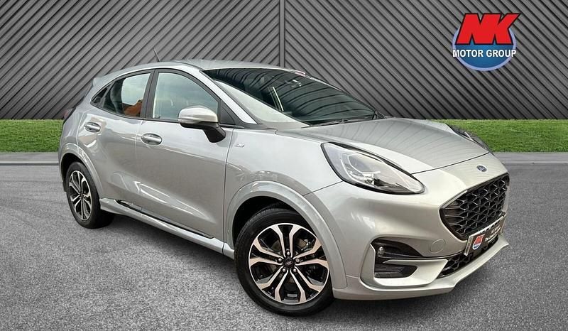 Silver Used 2022 Ford Puma ST-Line Hatchback | £13,499 - Image 1/4