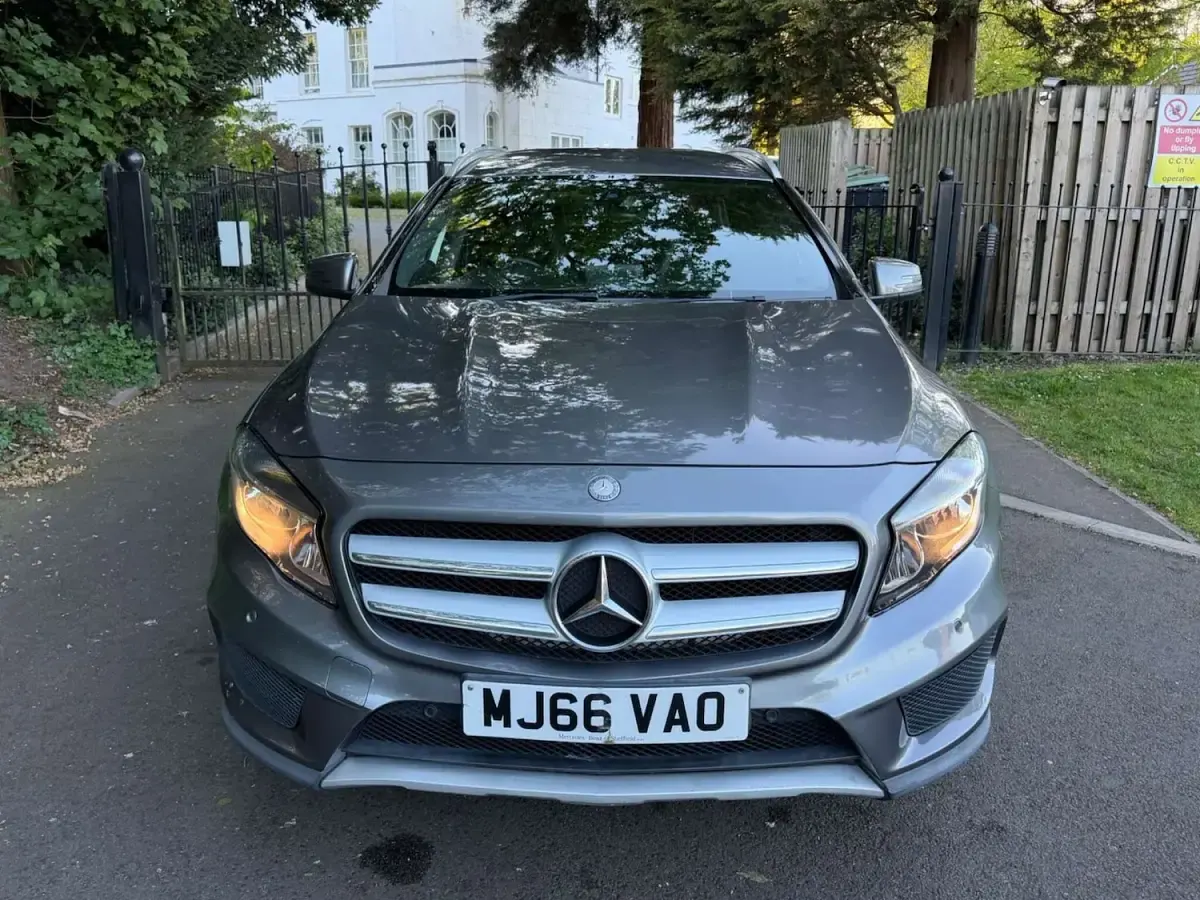 Used Mercedes GLA220 AMG line 177 HP (130 kW) 2016 Grey SUV