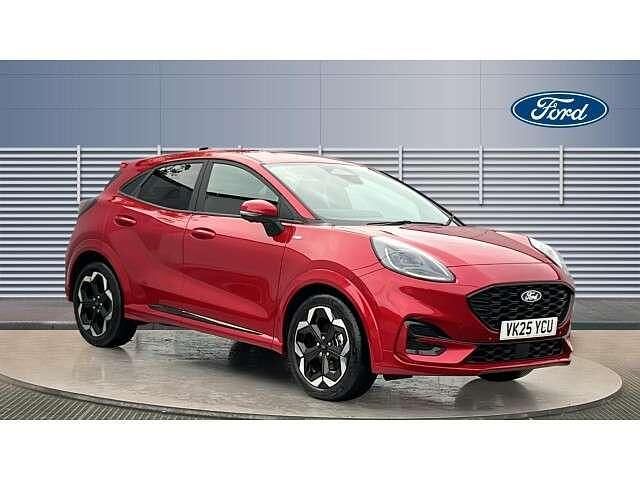 Red New 2025 Ford Puma ST-Line X SUV | £21,750 - Image 1/4