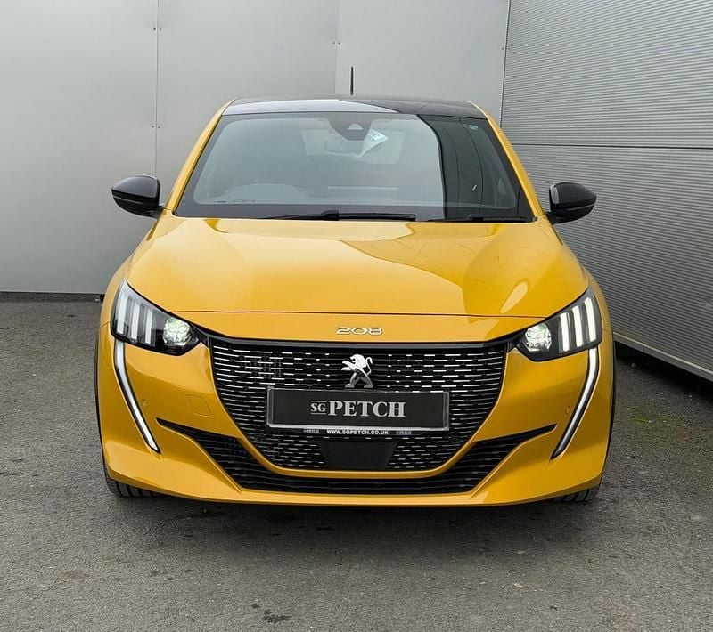 Yellow Used 2023 Peugeot 208 GT Hatchback | £15,495 (Fair price) - Image 1/4
