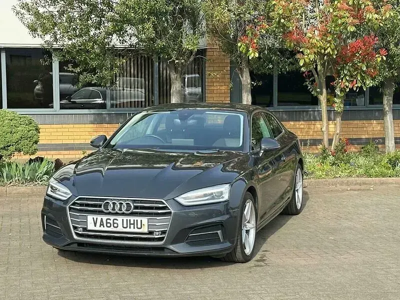 Used Audi A5 Sport 190 HP (139 kW) 2017 Grey Coupe