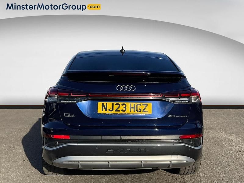 Used Audi Q4 e-tron S-Line 150 kW (204 HP) 2023 Blue SUV