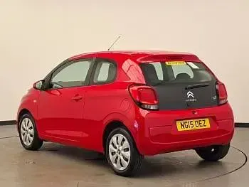 Used Citroën C1 Feel 68 HP (50 kW) 2015 Red Hatchback
