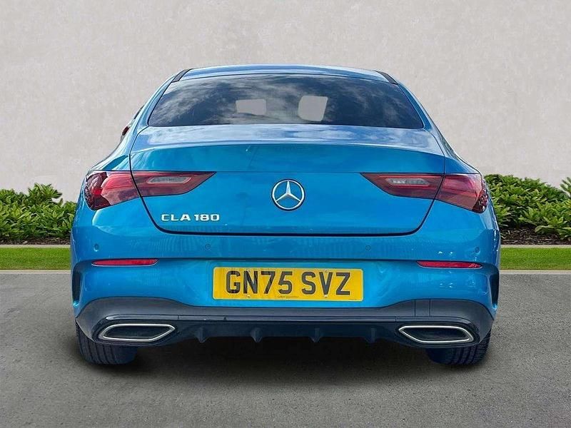 Used Mercedes CLA180 AMG Line Premium Plus 136 HP (100 kW) 2025 Blue Sedan