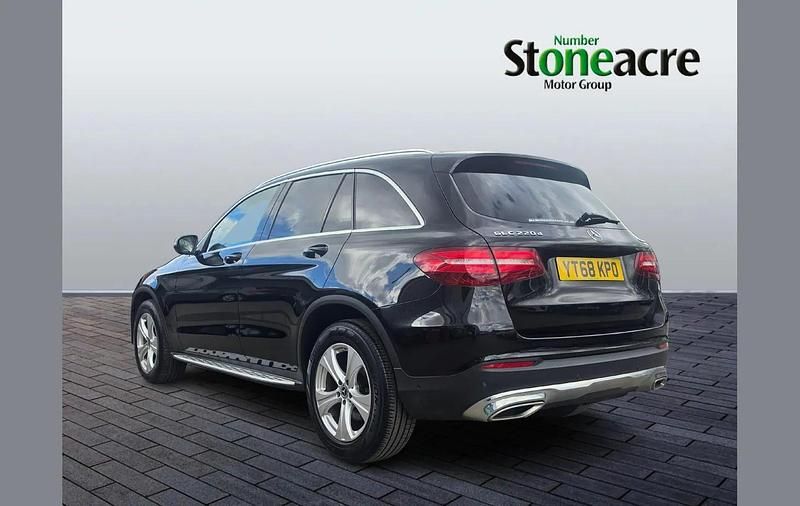 Used Mercedes GLC220 168 HP (123 kW) 2018 Black SUV