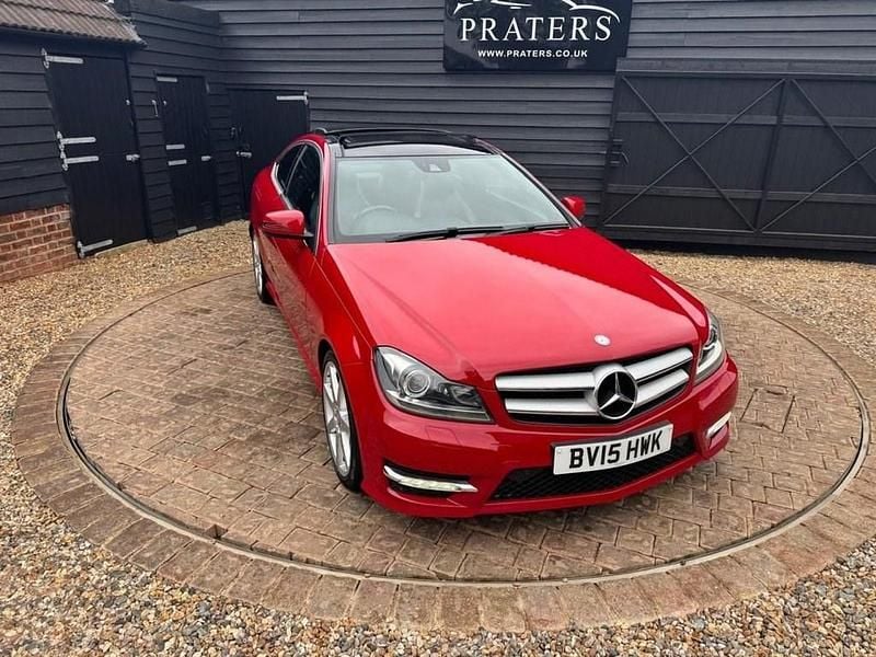 Used Mercedes C250 Sport Edition 2015 Red Coupe