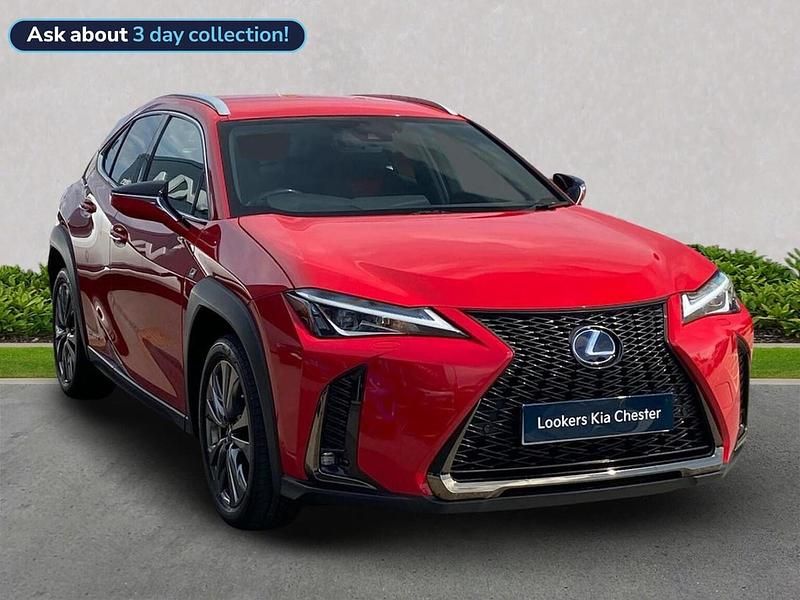 Red Used 2019 Lexus UX 250h Sport Line SUV | £14,849 (A bit pricey) - Image 1/4