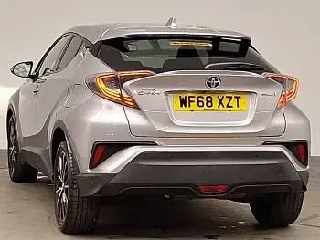 Used Toyota C-HR 122 HP (89 kW) 2018 Silver SUV