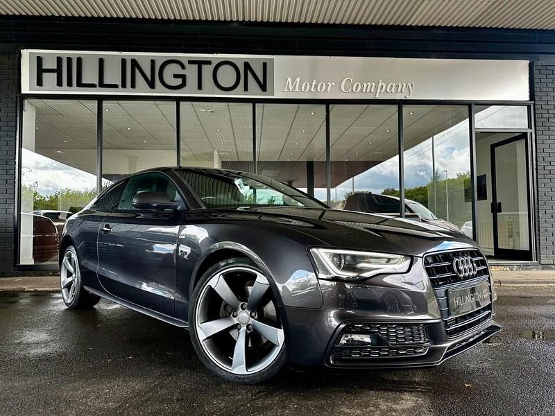Grey Used 2014 Audi A5 Black Edition Coupe | £9,595 (Fair price) - Image 1/4