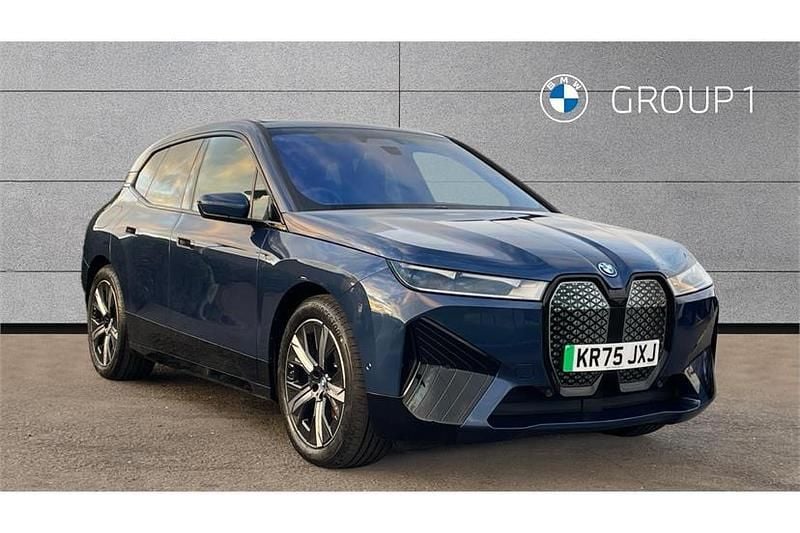 Blue New 2025 BMW iX M Sport SUV | £49,993 (Super price) - Image 1/4