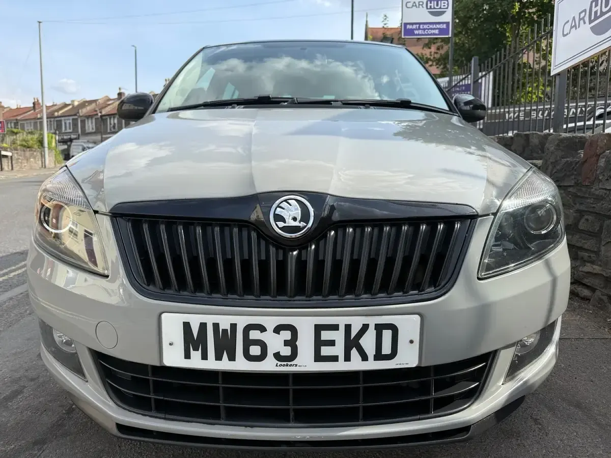 Used Skoda Fabia 69 HP (50 kW) 2013 Grey Hatchback
