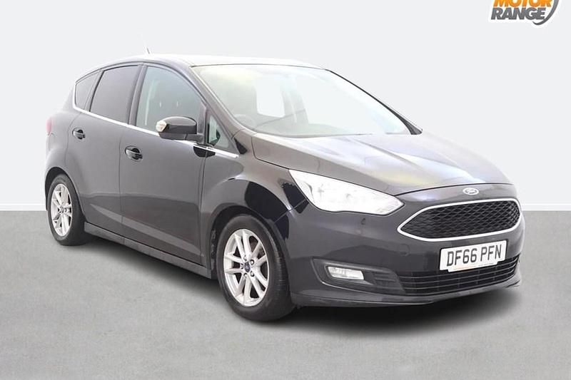 Used Ford C-MAX Zetec 125 HP (91 kW) 2016 Black MPV