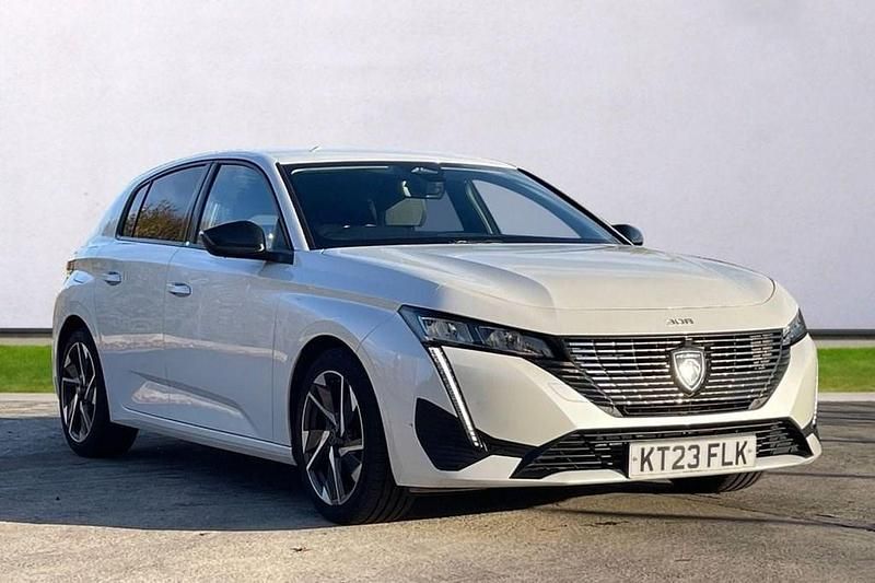 White Used 2023 Peugeot 308 Allure Premium Hatchback | £15,495 (Fair price) - Image 1/4