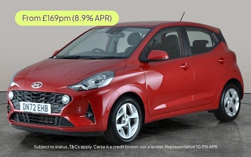 Red Used 2022 Hyundai i10 SE Hatchback | £12,069 (Fair price) - Image 1/3