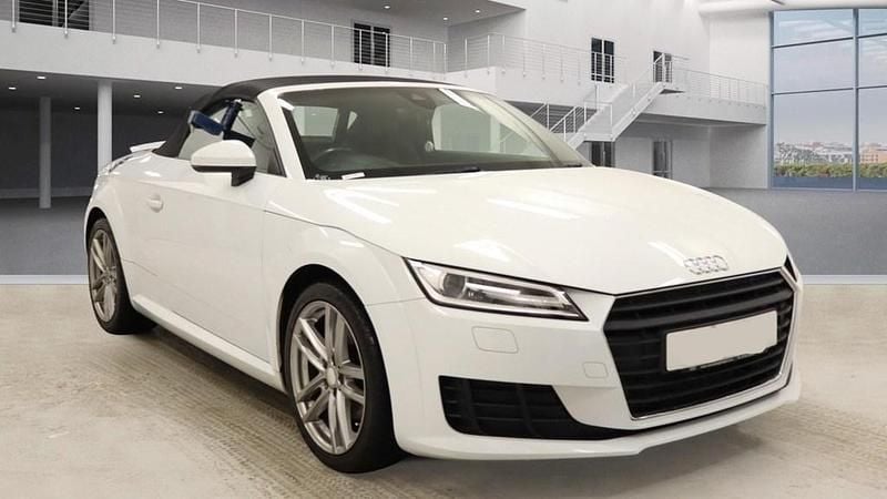Ibis white Used 2015 Audi TT Sport Cabriolet | £11,495 (Good price) - Image 1/4