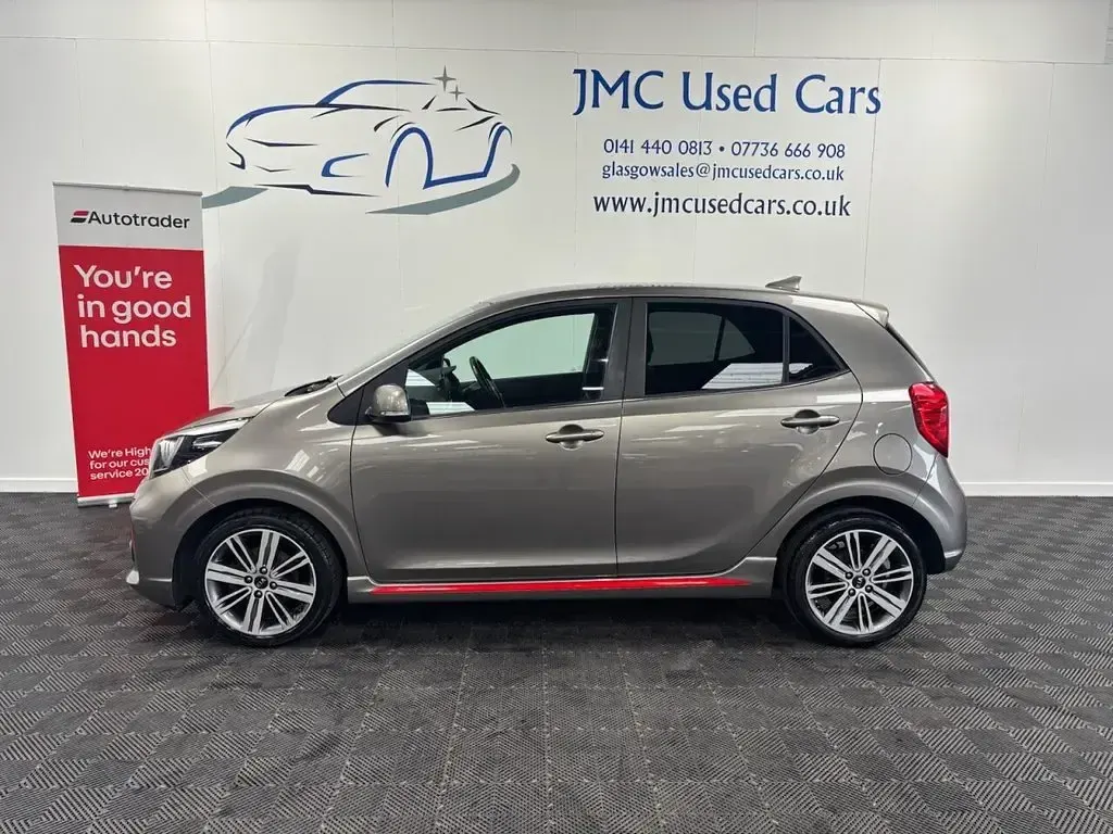 Used Kia Picanto GT-Line 99 HP (72 kW) 2018 Silver Hatchback
