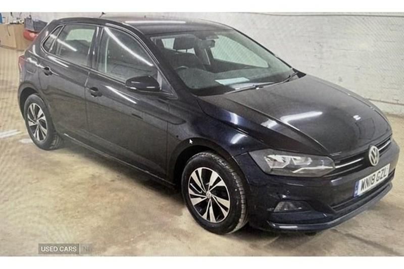 Used VW Polo SE 65 HP (47 kW) 2018 Black Hatchback