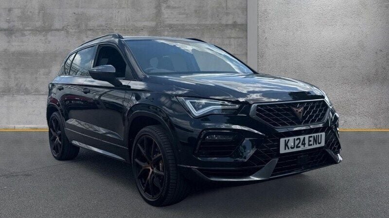 Premium metallic black magic Used 2024 Cupra Ateca VZ3 SUV | £33,390 (Fair price) - Image 1/4
