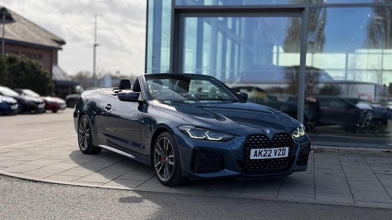 Used BMW M440 M Sport 369 HP (271 kW) 2022 Blue Sedan