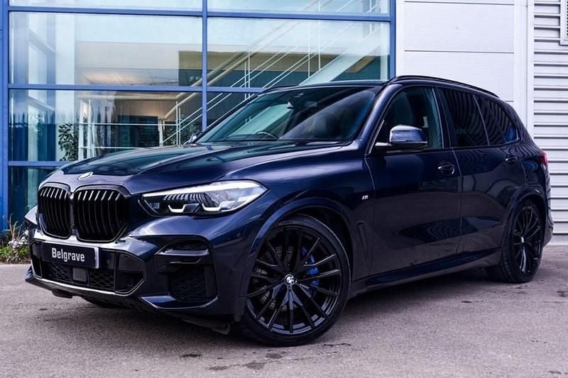Black Used 2022 BMW X5 M Sport SUV | £46,250 (Good price) - Image 1/1