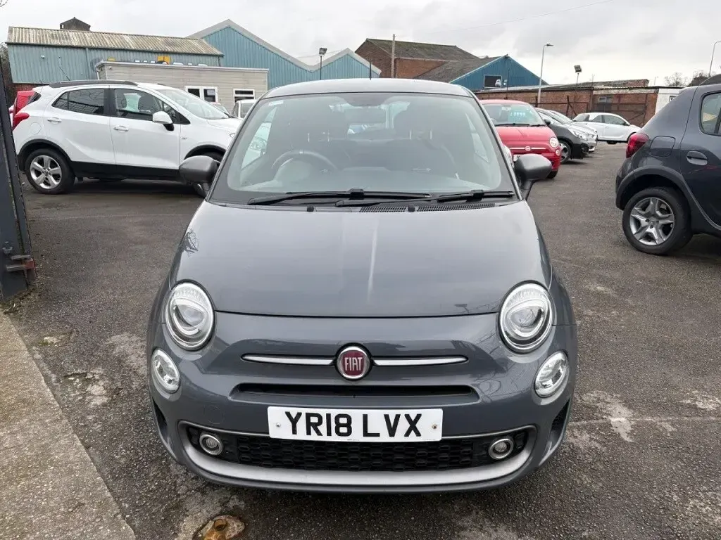 Käytetty Fiat 500 S 69 HP (50 kW) 2018 Harmaa Viistoperä