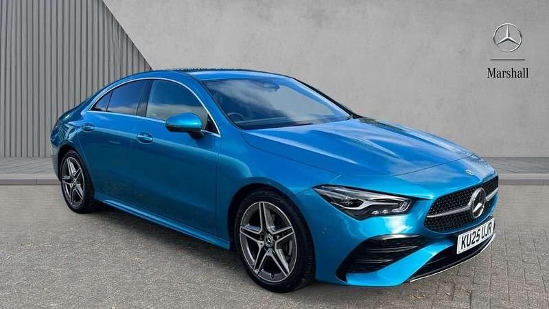 Blue Used 2025 Mercedes CLA180 Executive Sedan | £27,380 (Fair price) - Image 1/4