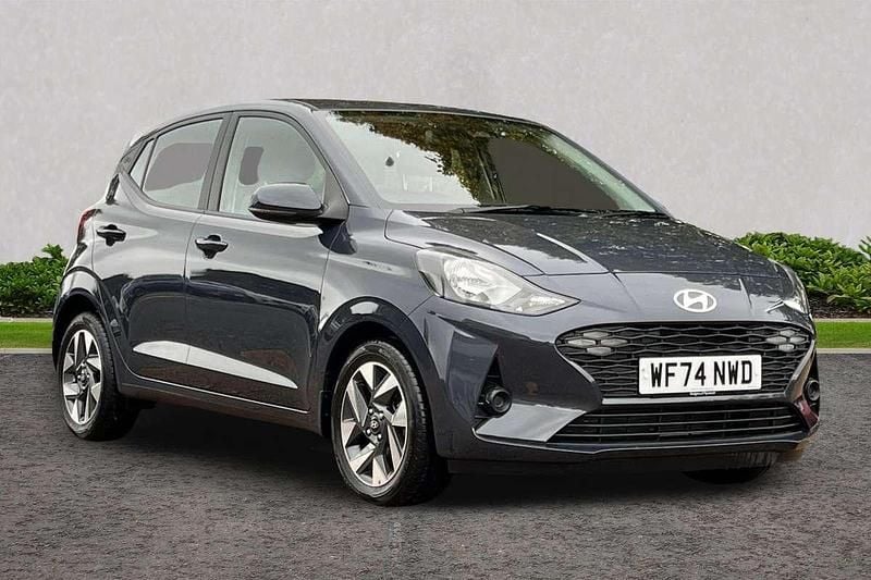 Grey Used 2024 Hyundai i10 Advanced Hatchback | £14,982 (Fair price) - Image 1/4