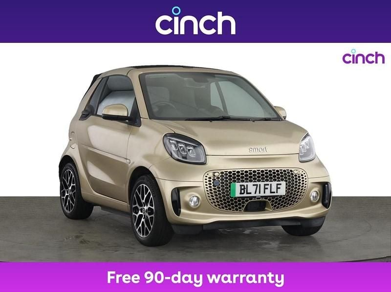 Gold Used 2021 Smart ForTwo Electric Drive Exclusive Cabriolet | £10,999 - Image 1/3