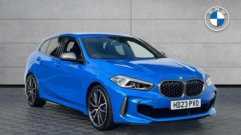 Blue Used 2023 BMW M135 Shadowline Hatchback | £27,990 (Fair price) - Image 1/4